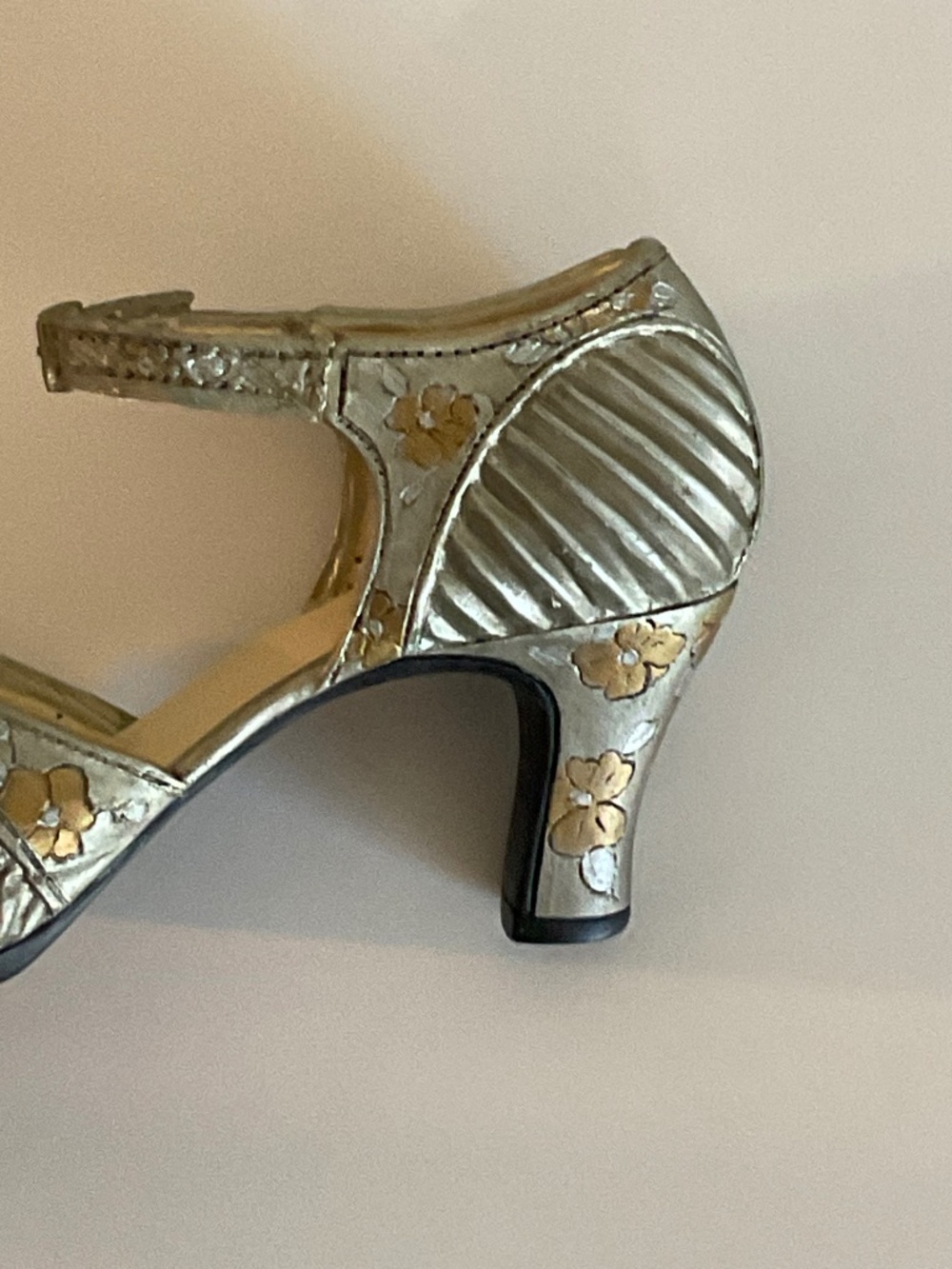 Just the Right Shoe “Sunray” by Raine Silver Miniature Shoe Sculpture W/COA 1999 - Picture 4 of 10